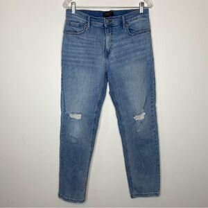 Banana Republic Distressed Girlfriend Jeans